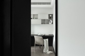 現(xiàn)代簡約風(fēng)格二居室書房裝修效果圖