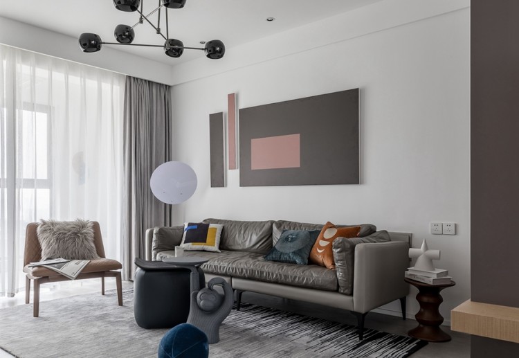 現(xiàn)代簡(jiǎn)約風(fēng)格三居室裝修效果圖