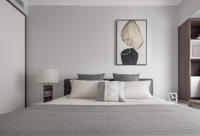 合景映月臺現(xiàn)代簡約風(fēng)格四居室臥室裝修效果圖