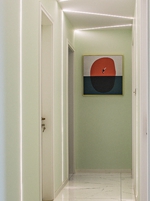 蘇胥灣現(xiàn)代輕奢風(fēng)格三居室裝修實景案例