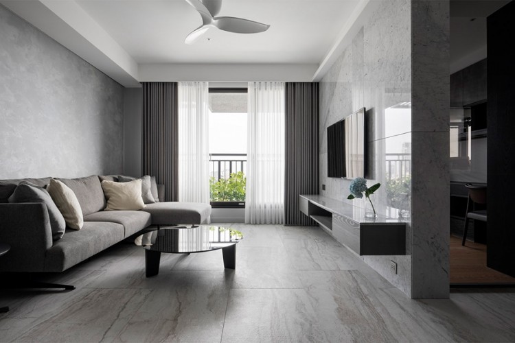 現(xiàn)代簡(jiǎn)約風(fēng)格三居室裝修效果圖