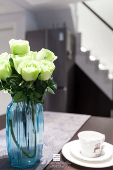 萬科碧桂園現(xiàn)代輕奢風格復式裝修實景案例