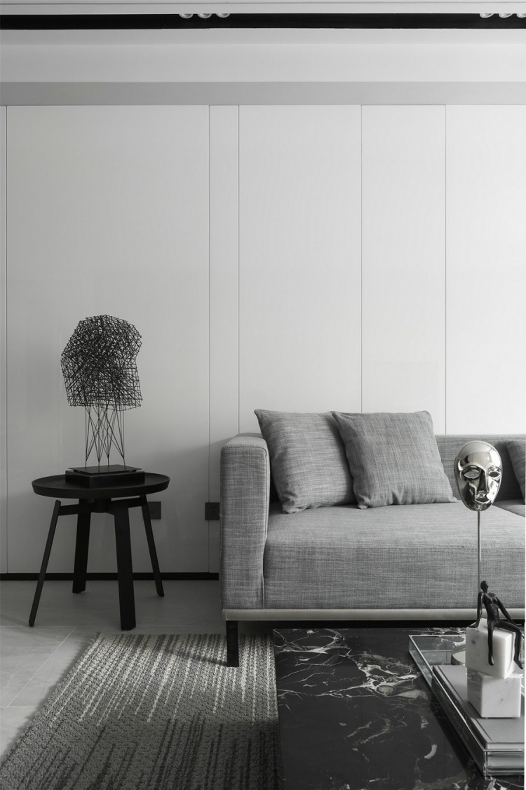 現(xiàn)代簡(jiǎn)約風(fēng)格兩居室客廳裝修效果圖