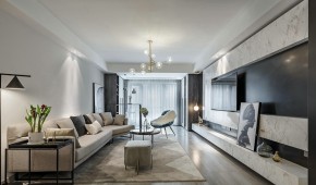 現(xiàn)代簡約風格客廳裝修效果圖