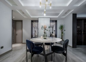 現(xiàn)代簡約風格餐廳裝修效果圖