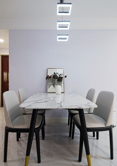 海亮長橋府現(xiàn)代簡約風格四居室裝修實景案例