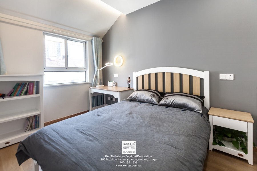 新加花園現(xiàn)代風格臥室別墅裝修實景案例