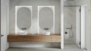 現(xiàn)代簡約風格三居室衛(wèi)生間裝修效果圖