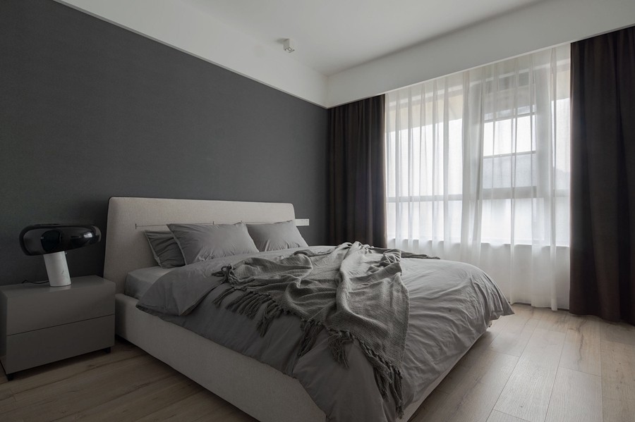 1236現(xiàn)代簡約風(fēng)格三居室臥室裝修效果圖