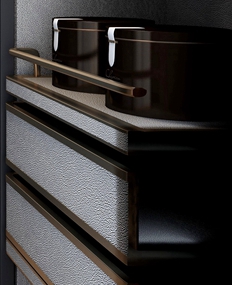 水漾花城現(xiàn)代風格三居室裝修效果圖