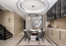 世茂石湖灣現(xiàn)代風格別墅裝修實景案例