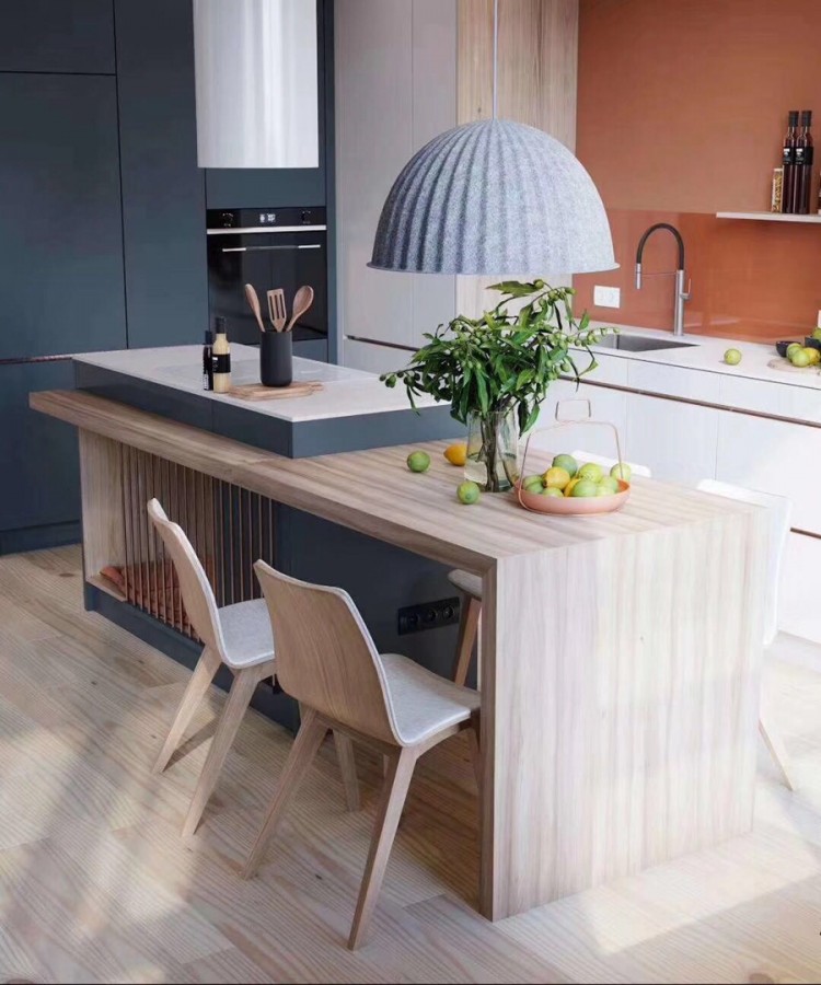 現(xiàn)代風(fēng)格兩居室廚房裝修實景案例