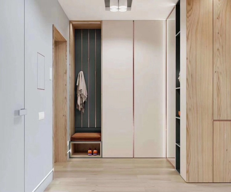 現(xiàn)代風(fēng)格兩居室玄關(guān)裝修實景案例