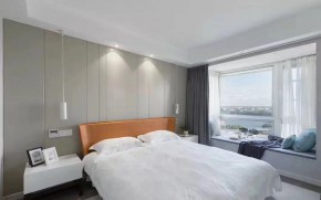 現(xiàn)代風格三居室臥室裝修實景案例