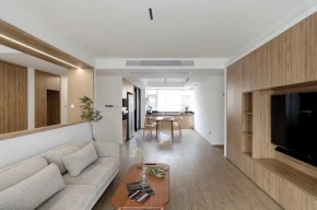 現(xiàn)代簡約風(fēng)格客餐裝修實景案例