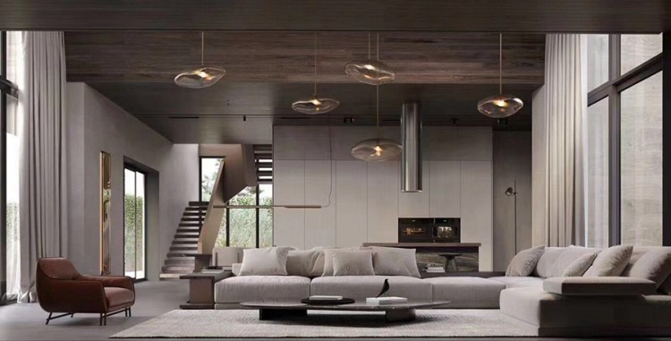 現(xiàn)代風格別墅裝修實景案例