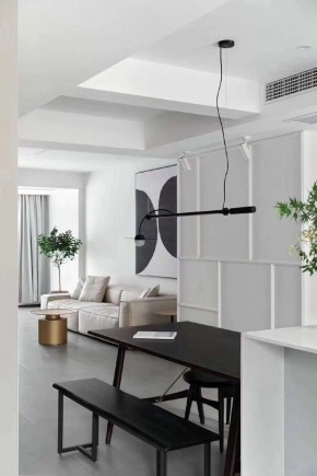 現(xiàn)代簡約風(fēng)格餐廳裝修實(shí)景案例