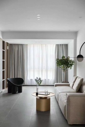 現(xiàn)代簡約風(fēng)格客廳裝修實(shí)景案例