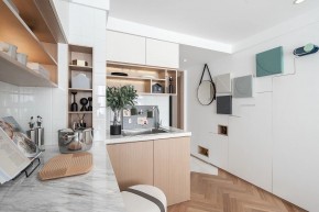 現(xiàn)代風格兩居室玄關(guān)效果圖