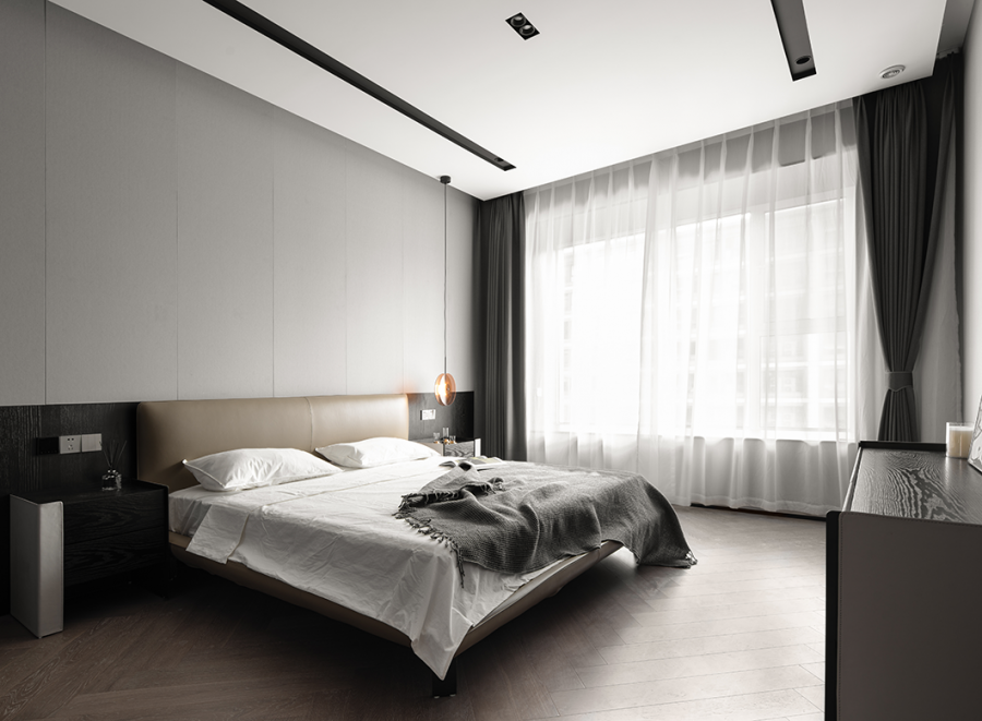 現(xiàn)代簡(jiǎn)約風(fēng)格四居室臥室裝修效果圖