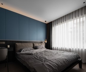 現(xiàn)代簡(jiǎn)約風(fēng)格四居室臥室裝修效果圖