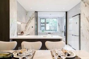 現(xiàn)代簡(jiǎn)約風(fēng)格疊墅餐廳裝修效果圖