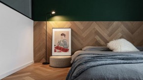 現(xiàn)代簡約風格三居室臥室裝修效果圖