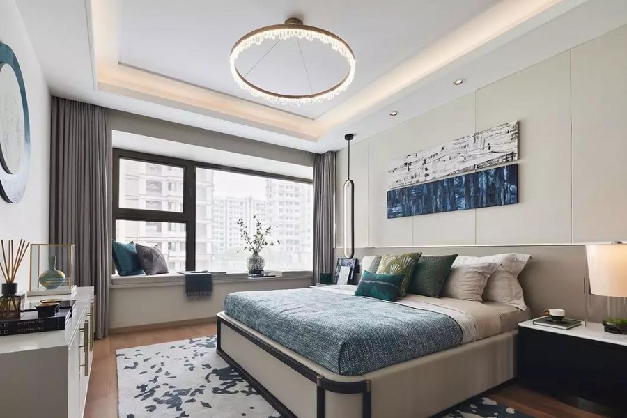 現(xiàn)代簡(jiǎn)約風(fēng)格四居室臥室裝修效果圖