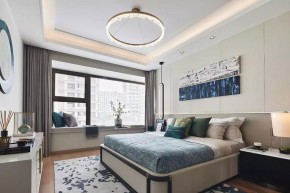 現(xiàn)代簡(jiǎn)約風(fēng)格四居室臥室裝修效果圖