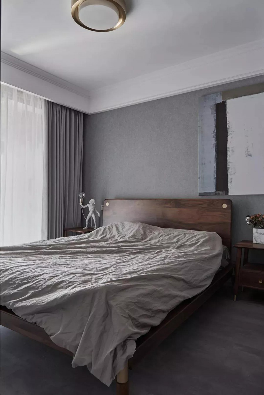 現(xiàn)代簡(jiǎn)約風(fēng)格三居室臥室裝修效果圖