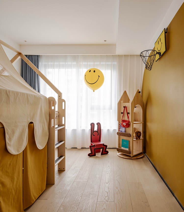 簡約風(fēng)格大平層兒童房裝修效果圖