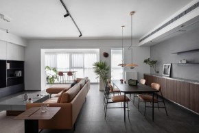 現(xiàn)代簡約風格四居室餐廳裝修效果圖