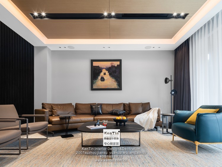 石湖灣現(xiàn)代簡約風(fēng)格別墅實(shí)景案例