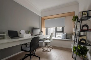 簡約風(fēng)格兩居室書房裝修效果圖