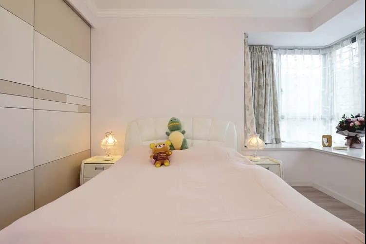 簡約風(fēng)格三居室臥室裝修效果圖