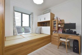 簡約風(fēng)格三居室書房裝修效果圖