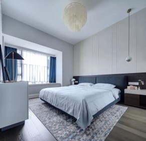 現(xiàn)代簡約風(fēng)格三居室臥室裝修效果圖