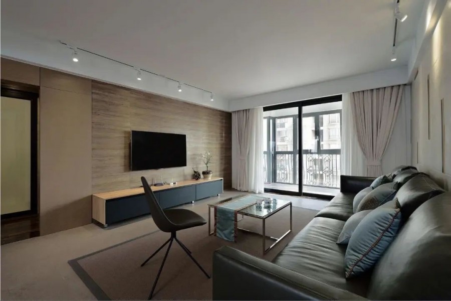 簡約風(fēng)格三居室客廳裝修效果圖