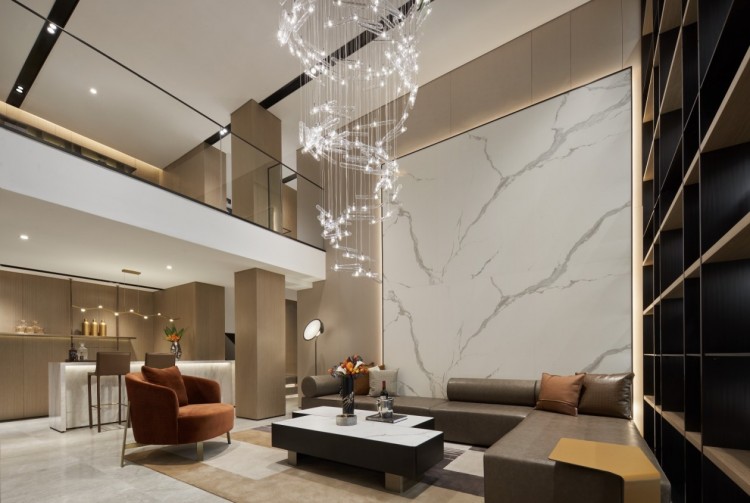 現(xiàn)代風格四居室裝修效果圖