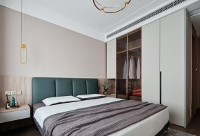 簡(jiǎn)約輕奢風(fēng)格三居室臥室裝修效果圖