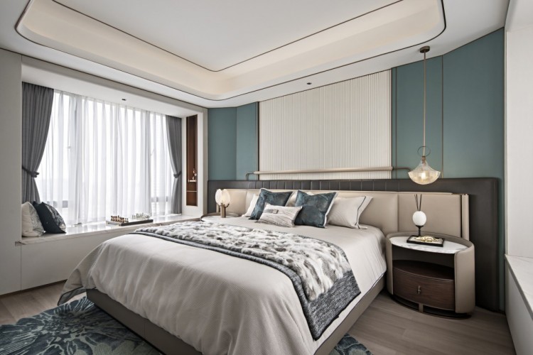 現(xiàn)代風格四居室臥室裝修效果圖