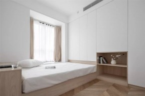 現(xiàn)代簡約風格三居室臥室裝修效果圖