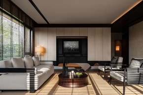 現(xiàn)代風格別墅客廳裝修效果圖