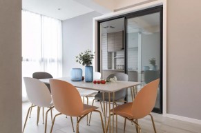 現(xiàn)代北歐風(fēng)格三居室餐廳裝修效果圖