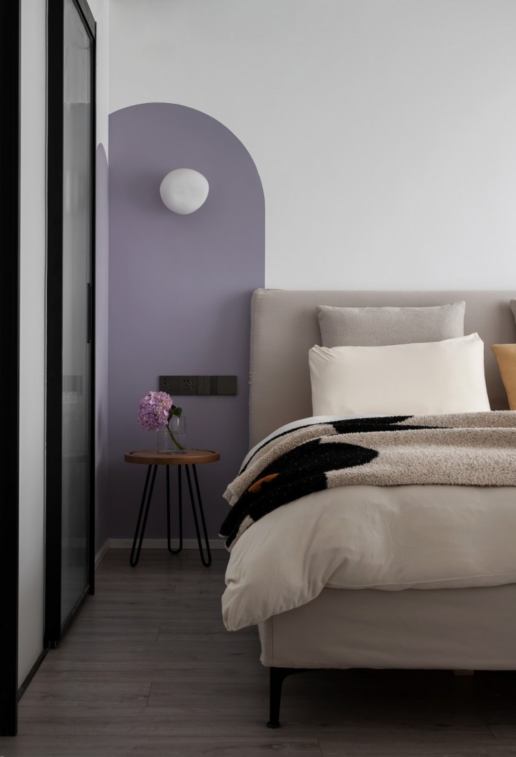 現(xiàn)代簡(jiǎn)約風(fēng)格三居室臥室裝修效果圖