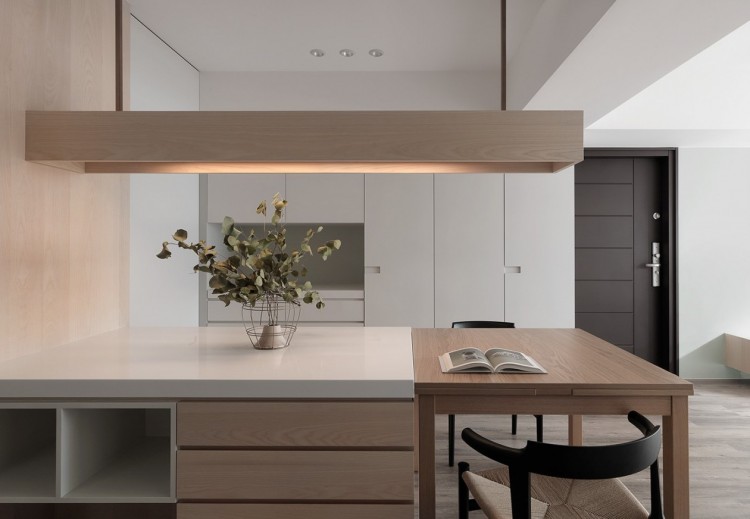 現(xiàn)代風格三居室餐廳裝修效果圖