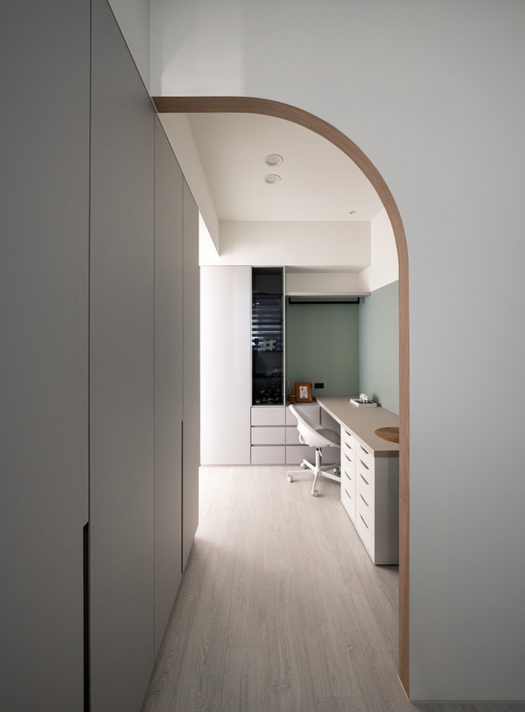 簡約風(fēng)格三居室書房裝修效果圖