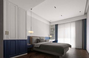 現(xiàn)代簡約風格別墅臥室裝修效果圖