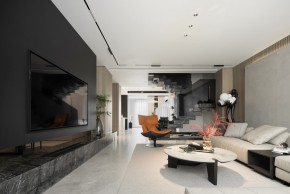 現(xiàn)代簡(jiǎn)約風(fēng)格別墅客廳裝修效果圖