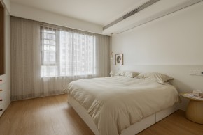 現(xiàn)代簡約風格三居室臥室裝修效果圖